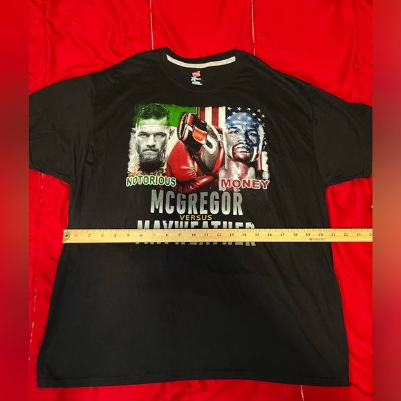 UFC Black McGregor vs Mayweather Tee, Men’s size XL - Picture 5 of 10